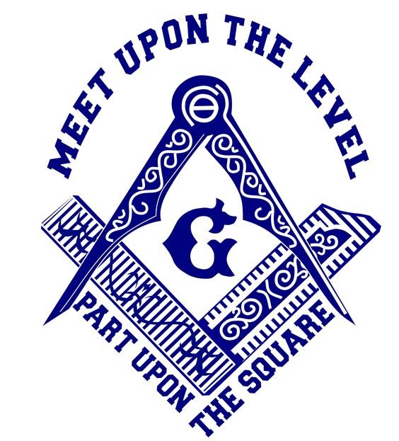 Historic Alwarestoch Lodge badge illustration
